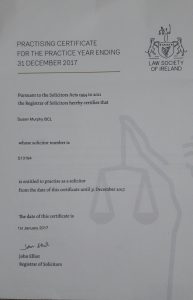 Practising Certificate 2017